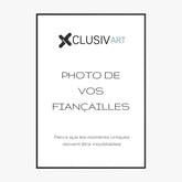 Tableau Photo Personnalisé Fiançailles
