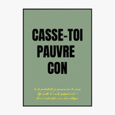 Poster Personnalisé Pot de Départ