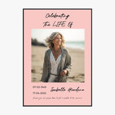 Toile Photo Personnalisable Commémoration