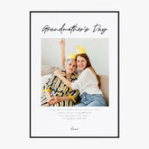 Tableau Photo Personnalisable Bonne Fête Mamies