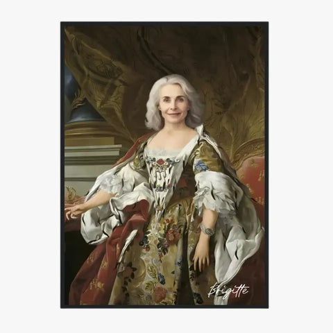 Tableau Personnalisé Portrait de Femme Élisabeth Farnèse Reine d'Espagne
