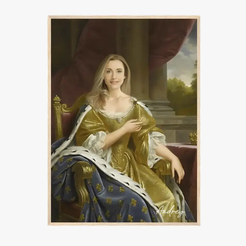 Tableau Personnalisé Portrait de Femme Françoise Marie de Bourbon, duchesse douarière d'Orléans