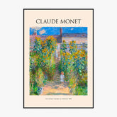 Claude Monet The Artist’s Garden At Vétheuil