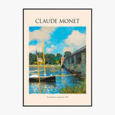 Claude Monet The Bridge At Argenteuil