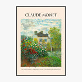 Claude Monet The Artists Garden In Argenteuil