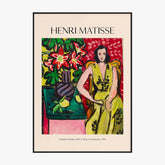 Henri Matisse Seated Woman With A Vase Of Amaryllis
