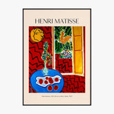 Henri Matisse Red Interior Still Life On A Blue Table