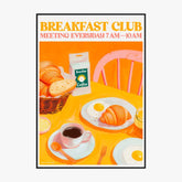Affiche Et Tableau Cuisine Breakfast Club