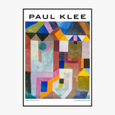 Affiche Et Tableau Paul Klee Colorful Architecture