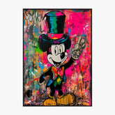 Affiche Et Tableau Street Art Mickey Mouse