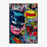 Affiche Et Tableau Street Art Super Heros