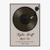 Affiche Paroles De Chansons Couple Personnalisé