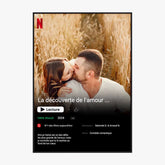 Affiche Personnalisée Poster Netflix Couple