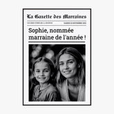 Affiche Personnalisée La Gazette des Marraines