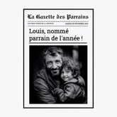 Affiche Personnalisée La Gazette des Parrains