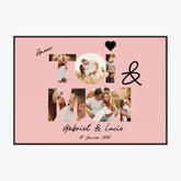 Affiche Couple Personnalisé Photo Toi & Moi