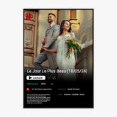 Affiche Personnalisée Poster Netflix Mariage