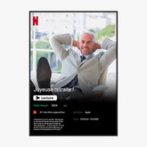 Affiche Personnalisée Poster Netflix Retraite