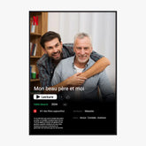 Affiche Personnalisée Poster Netflix Beau Père