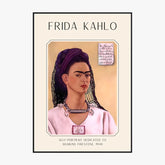 Affiche Frida Kahlo – Self Portrait To Sigmund Firestone 1940
