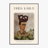 Affiche Frida Kahlo – Self Portrait With Braid 1941