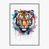 Tableau Animaux Tigre Pop Art