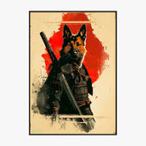 Tableau Animaux Chien Ninja