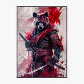 Tableau Animaux Ours Ninja