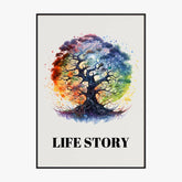 Tableau Arbre De Vie Coloré 6