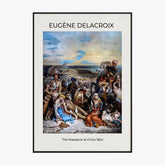 Tableau Eugène Delacroix The Massacre at Chios