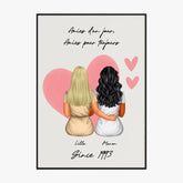 Affiche Personnalisée Meilleures Amies