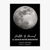 Affiche Phase De La Lune Personnalisée