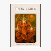 Affiche Frida Kahlo – Flower Of Life Flame Flower 1943