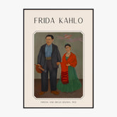 Affiche Frida Kahlo – Frieda and Diego Rivera 1931