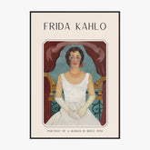 Affiche Frida Kahlo – Portrait Of A Woman In White (1930) | Poster, Toile & Cadre