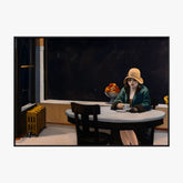 Affiche Déco Edward Hopper Automat