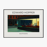 Tableau Déco Edward Hopper Nighthawks