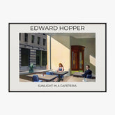 Tableau Déco Edward Hopper Sunlight In A Cafeteria