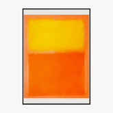 Affiche Déco Mark Rothko Orange And Yellow
