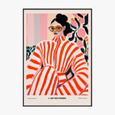 Affiche Art Des Femmes Et La Mode