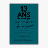 Affiche Personnalisée Noces De Muguet