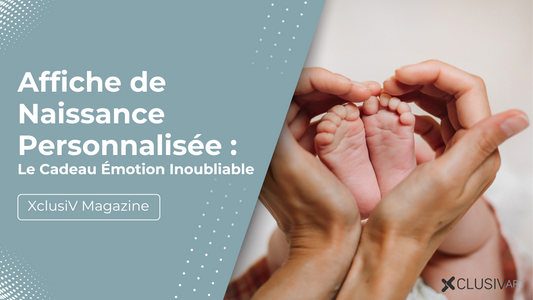 Tableau de Naissance Personnalisé : Le Cadeau Émotionnel et Unique par Excellence