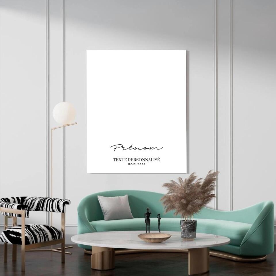 Tableau signe du zodiaque boho Personnalisé