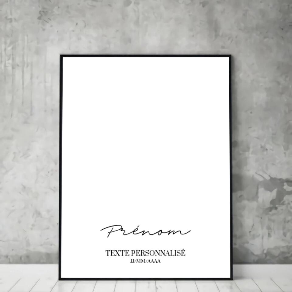 Tableau signe du zodiaque boho Personnalisé