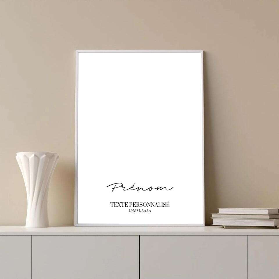 Tableau signe du zodiaque boho Personnalisé