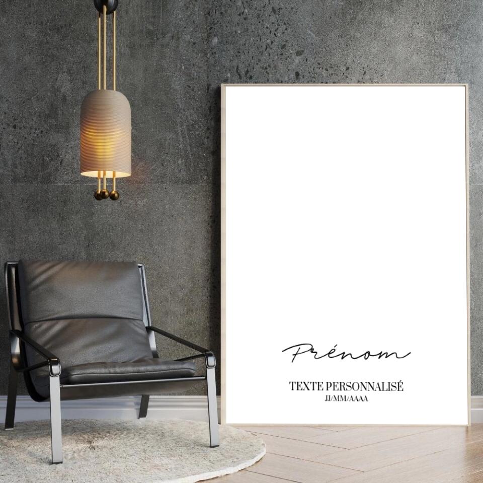 Tableau signe du zodiaque boho Personnalisé