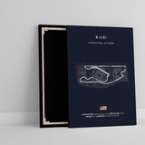 Affiche ou Tableau du Circuit de Formule 1 International Autodrom à Miami USA