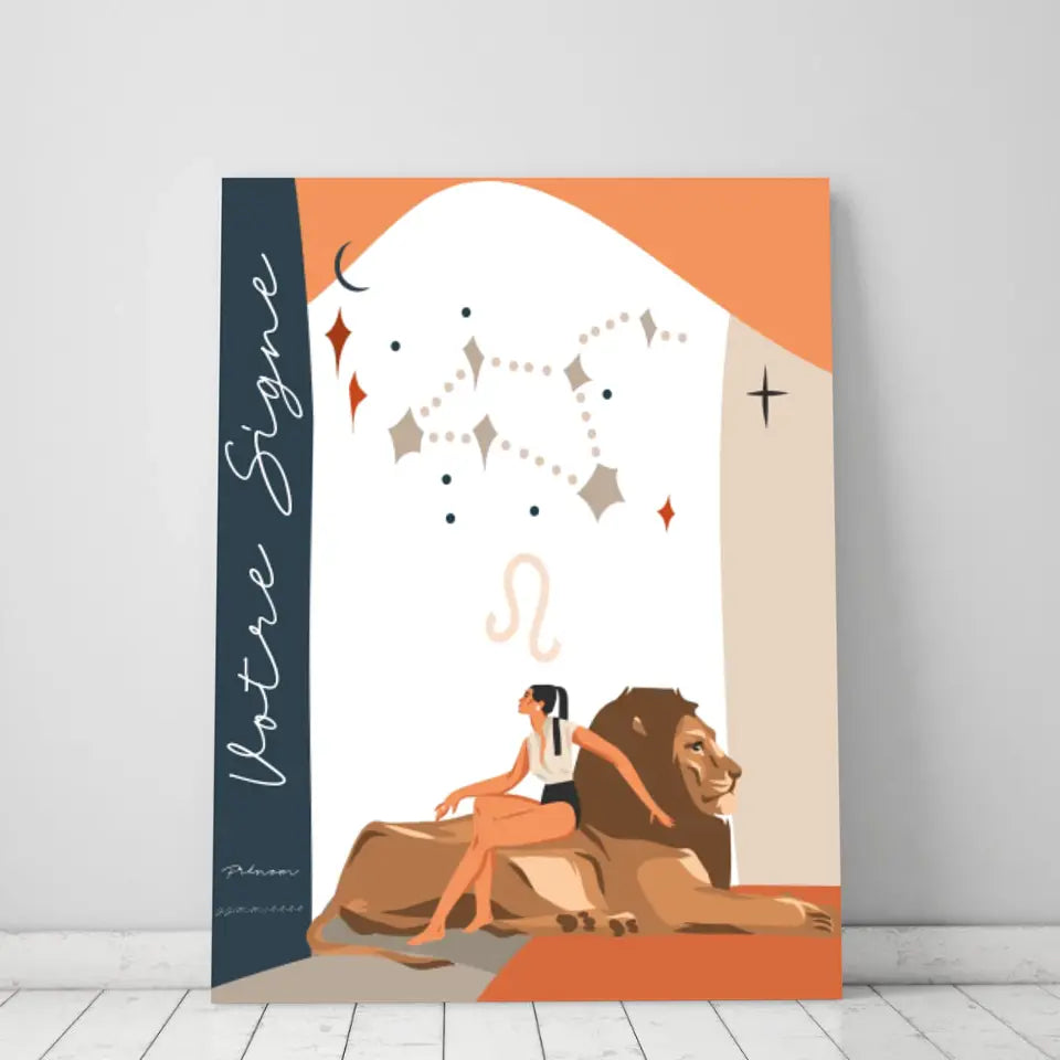 Tableau Signe Zodiaque Personnalisé Anastasy Helter