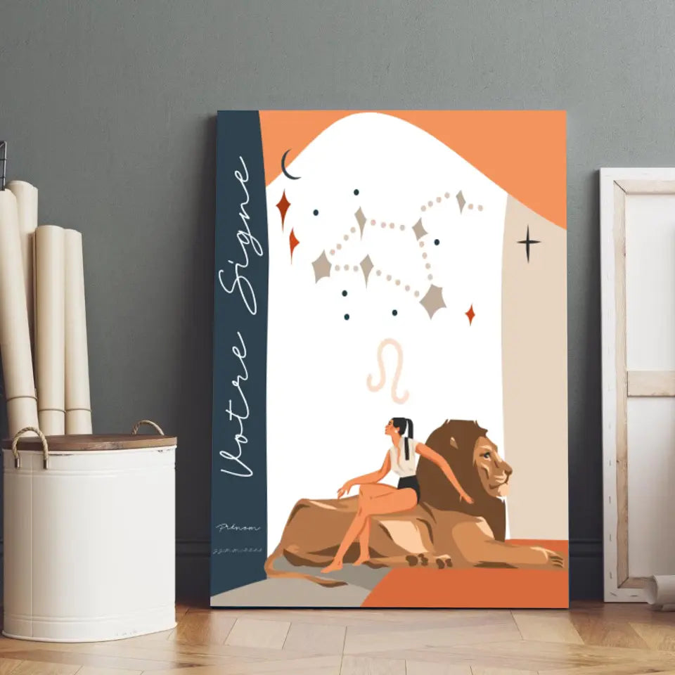 Tableau Signe Zodiaque Personnalisé Anastasy Helter