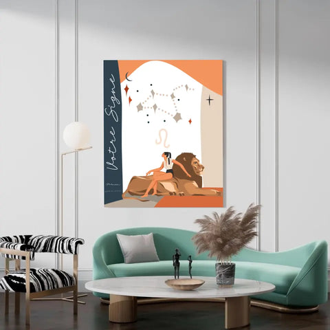 Tableau Signe Zodiaque Personnalisé Anastasy Helter